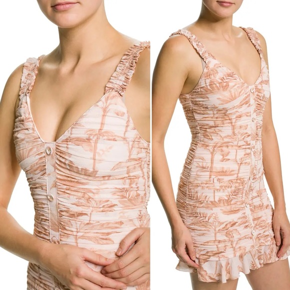 Ted Baker London RROSIEE Ruched Front Mini Dress - Picture 5 of 16